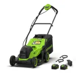 Vejapjovė 36cm BL 48V(2X24V) 2X4.0Ah USB-C + 100W MO48L421-01, GREENWORKS