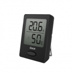 Duux Sense Hygrometer + Thermometer Black LCD display