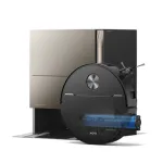 Plaunantis dulkių siurblys robotas MOVA Z70 Ultra Roller Complete, juodas