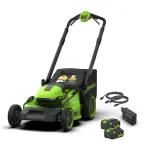 Savaeigė vejapjovė 51 cm 48V(2x24V) (2X6.0Ah USB-C akumuliatoriai ir 100W kroviklis) LM5102SA3, GREENWORKS