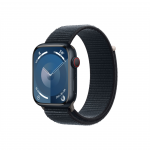 Apple Watch Series&nbsp;9 GPS + Cellular 45mm Midnight Aluminium Case with Midnight Sport Loop Apple