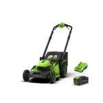 Savaeigė vejapjovė 51cm GENII BL DP 40V (5.0Ah + kroviklis) LM5104SA2, GREENWORKS