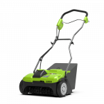 Greenworks vejos aeratorius G40DT35 be akumuliatoriaus ir kroviklio