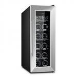 ETA Wine Cooler ETA978290010F Energy efficiency class F Free standing Bottles capacity 12 Cooling type Thermoelectric Black/Silver