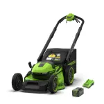 Savaeigė vejapjovė 46cm genii 40V MO40L416-01 (4.0Ah + kroviklis), GREENWORKS