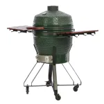 Kamado kepsninė TunaBone Kamado Pro 22", dydis M, žalia