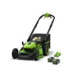 Savaeigė vejapjovė 46cm GENII 40V LM4604SA2 (2X4.0Ah + kroviklis), GREENWORKS