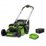 Greenworks SAVAEIGĖ VEJAPJOVĖ 60V 46cm gd60lm46spk4 (su 4Ah akumuliatoriumi ir krovikliu)