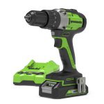 Greenworks SUKTUVAS/GRĘŽTUVAS (60N.m) 24V su 2Ah akumuliatoriumi gd24dd60k2