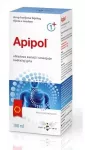 APIPOL svilarožių &scaron;aknų sirupas su medumi 100ml