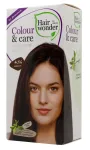HAIRWONDER Colour&Care ilgalaikiai plaukų dažai be amoniako spalva ka&scaron;tono 4.56