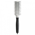Plaukų &scaron;epetys Olivia Garden Essential Style Double Tunnel Silver