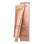 Saitus stiprinantis plaukų &scaron;viesinamasis kremas Schwarzkopf  BlondMe Blonde Lifting Cream 60ml-Ice Irise