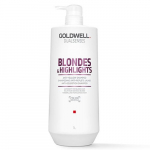 &Scaron;viesintų plaukų &scaron;ampūnas Goldwell Dualsenses Blondes&Highlights Shampoo 1000ml