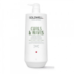 Drėkinantis garbanotų plaukų &scaron;ampūnas Goldwell Dualsenses Curls & Waves Hydrating Shampoo 1000ml