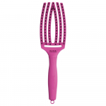 Plaukų &scaron;epetys džiovinimui Olivia Garden Fingerbrush Hot Pink Medium