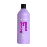 Plaukus stiprinantis &scaron;ampūnas &scaron;viesintiems plaukams Matrix Unbreak My Blonde Citric Acid Strenghtening Shampoo 1000ml