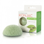 Kempinėlė veidui valyti su žaliąja arbata MITOMO Konjac Green Tea Sponge