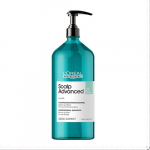 Valomasis &scaron;ampūnas riebiems plaukams L&rsquo;Oreal Professionnel Scalp Advanced Anti-Oiliness 1500ml