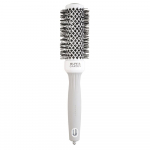 Plaukų &scaron;epetys džiovinimui Olivia Garden Expert Blowout Shine White&Grey 35 mm