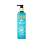 Plaukų &scaron;ampūnas i&scaron;ry&scaron;kinantis garbanas CHI Aloe Vera Defined Curl Shampoo 340ml