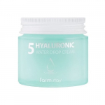 Veido kremas FarmStay Hyaluronic 5 Water Drop Cream 80 ml