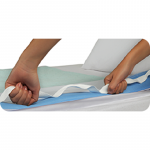 ABSORBUOJANTIS DAUGKARTINIO NAUDOJIMO PAKLOTAS SU VARTYMO RANKENĖLĖMIS ABSO SLIDE 85X90 CM