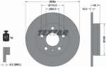 Stabdžių diskas OPEL T. ZAFIRA 1,6/1,7 CDTI 06- (TEXTAR) 92277303