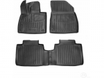 Kilimėliai 3D ZEEKR 7X 2024->, 4 vnt. juodi /5070044