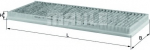 Filtras, salono oras (MAHLE ORIGINAL) LAK 45