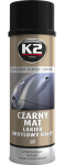 AKRILIAI MATINIAI DAŽAI K2 BLACK MATT 500ML SPRAY