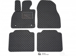 Kilimėliai QuiltyMats SKODA KODIAQ 2016-2024 (4 vnt.), Black-Gray /13-14