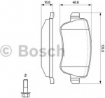 Stabdžių kaladėlės (BOSCH) 0 986 494 126