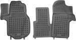 GUMINIAI KILIMĖLIAI PAAUK&Scaron;TINTAIS KRA&Scaron;TAIS Volkswagen CRAFTER II -  front 2, 3 passenger with an extra material on the driver side Nuo 2016 m. (REZAW PLAST) 200122P