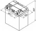 Akumuliatorius (BOSCH) 0 092 S40 190