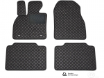 Kilimėliai QuiltyMats MAZDA 6 2012-2024 (Universalas) (4 vnt.), Black-Black /11-14