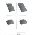 KILIMĖLIAI BMW E83 X3 2003-2010
