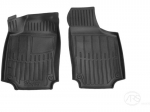 Kilimėliai 3D OPEL Combo C 2001-2011, 2 vnt. juodi /5015232