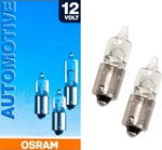 OSRAM LEMPUTĖS 10W 12V BA9S UNV1
