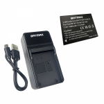 Fujifilm akumuliatorius NP-W126 1260 mAh + greitasis LED pakrovėjas
