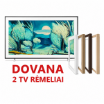 Samsung QE65LS03FAU 65" 4K Ultra HD Smart TV + DOVANA 2 TV rėmeliai