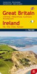 Didžioji Britanija. Airija. Kelių žemėlapis