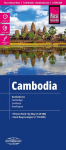 Reise Know-How Landkarte Kambodscha / Cambodia (1:500.000): rei&szlig;- und wasserfest (world mapping project)