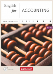 English for Special Purposes B1-B2. English for Accounting: Kursbuch mit CD