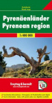 Pyren&auml;enl&auml;nder 1 : 400 000. Autokarte: Touristische Informationen. Citypl&auml;ne. Ortsregister mit Postleitzahlen