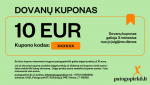 10 eurų dovanų kuponas