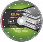 Deimantinis pjovimo diskas &bdquo;ProCraft DM230&rdquo; Ceramic PRO