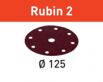 &Scaron;lifavimo lapelis STF D125/8 P80 RU2/50 Rubin 2