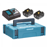 Akumuliatorių ir kroviklio komplektas Makita 198116-4, 18V, BL1860B x2, DC18RC, LXT&reg;