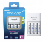 Panasonic Eneloop Smartplus elementų įkroviklis BQ-CC55 + 4 AA baterijos